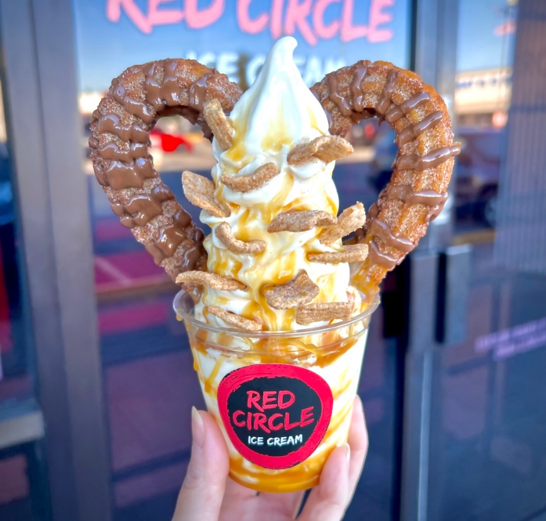 Red Circle Ice Cream
