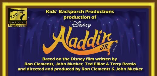 Kids’ Backporch Productions Presents Disney’s Aladdin Jr.-Afternoon